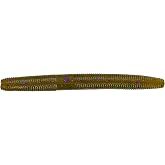 Yamamoto 3" SLIM SENKO GREEN PUMPKIN W/ LARGE GREEN &amp; PURPLE FLAKE (10 PACK)