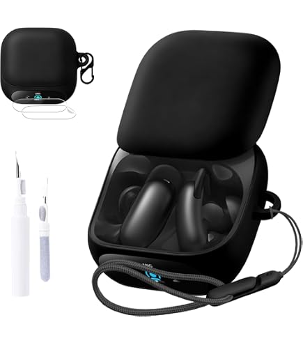 Case for Soundcore Anker Liberty 5 Pro with 2Pcs Screen Protector