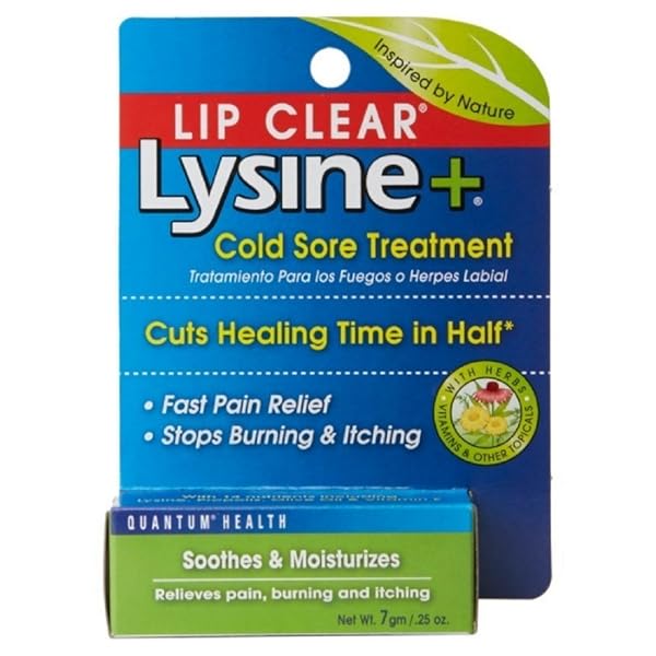 LIP CLEAR LYSINE+ COLD SORE TREATMENT 0.25 OZ