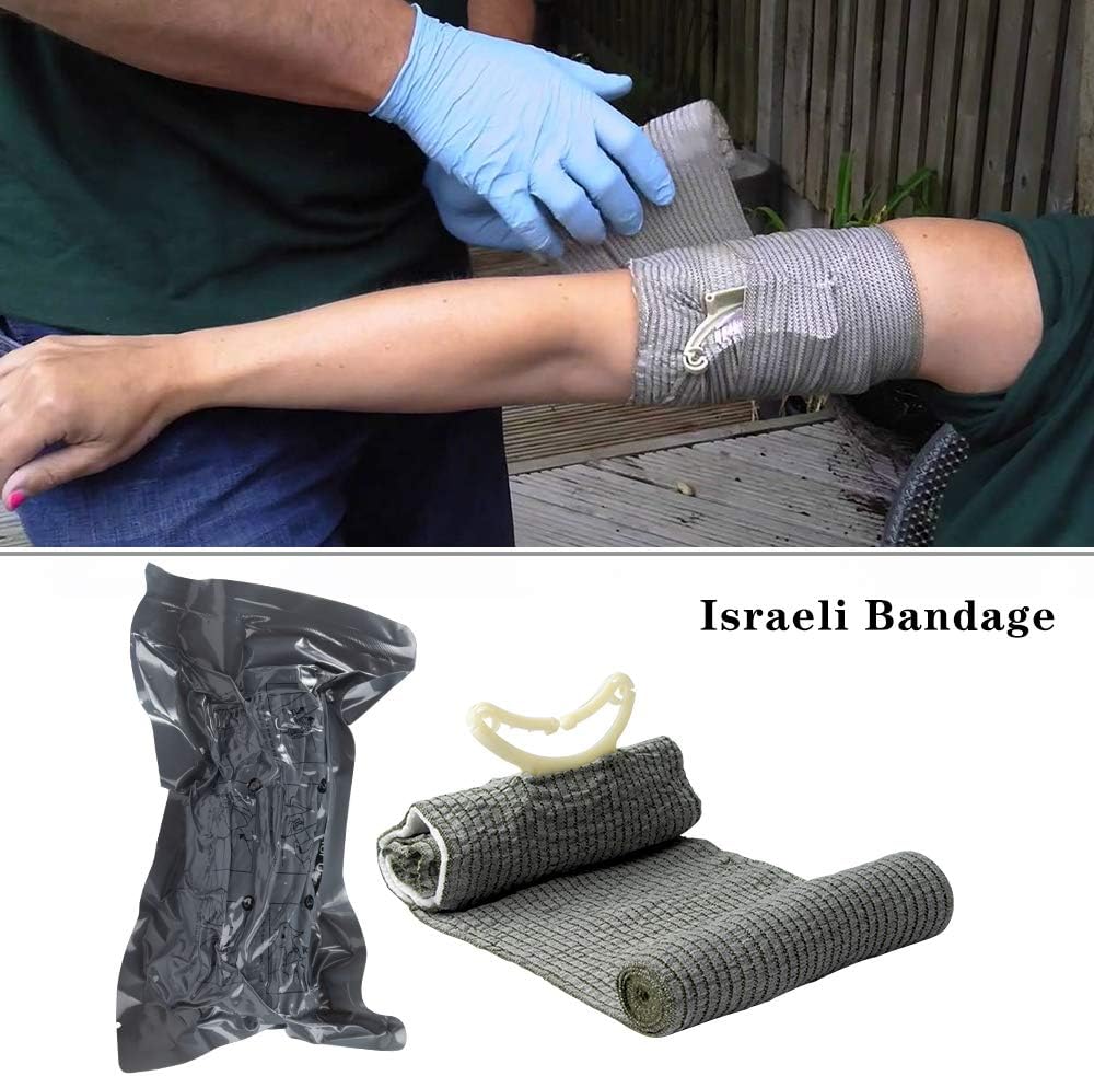 SUPOLOGY Emergency Survival First Aid Kit,135-In-1 Trauma Kit with Tourniquet 36" Splint, Military Combat Tactical IFAK EMT for First Aid Response, Disaster Home Outdoor Camping Emergency Kit: Health & Personal Care