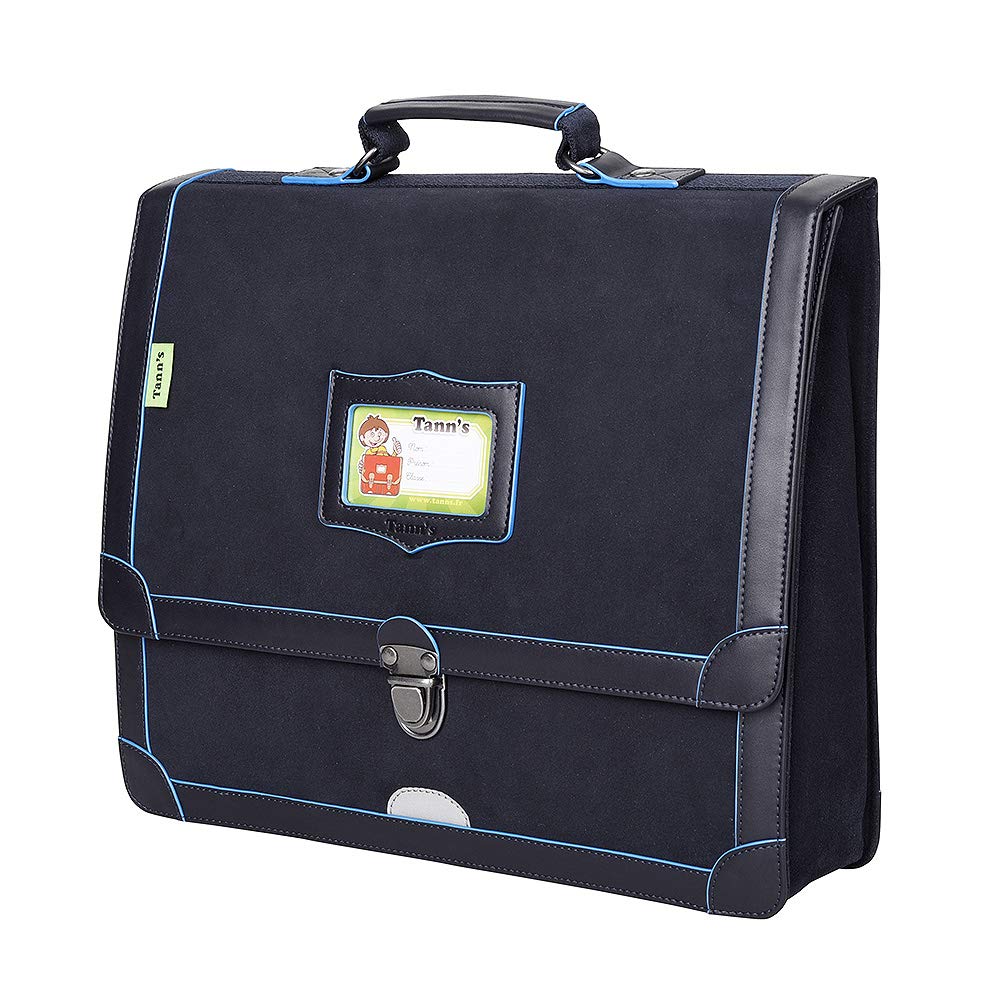 35 Tann's School Bag Frank Edges Blue/Blue