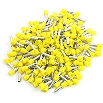 100pcs E1008 E2508 E4009 E6012 Insulated Ferrules Terminal Block Cord End Wire Connector Electrical Crimp Terminal I4089513853