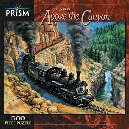 Prism Above The Canyon by Ted Xaras 500-Piece Jigsaw Puzzle