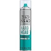 TIGI Bed Head Hard Head Hair Spray – Extra Strong Hold for All Day Style and All Hair Types, 11.7 oz