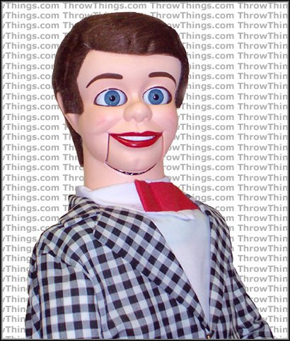 ThrowThings.com Danny O'Day Deluxe Upgrade Ventriloquist Dummy