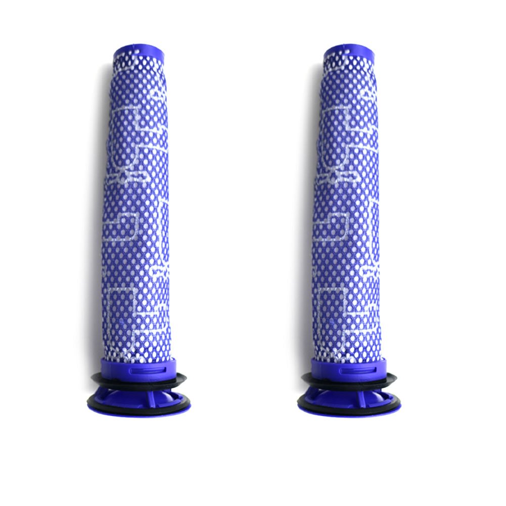YanBan Washable Pre-Filter for Dyson V6 V7 V8 DC62 DC61 DC58 DC59 DC74# 965661-01 Pre Motor Head Stick Filters (Pack of 2)