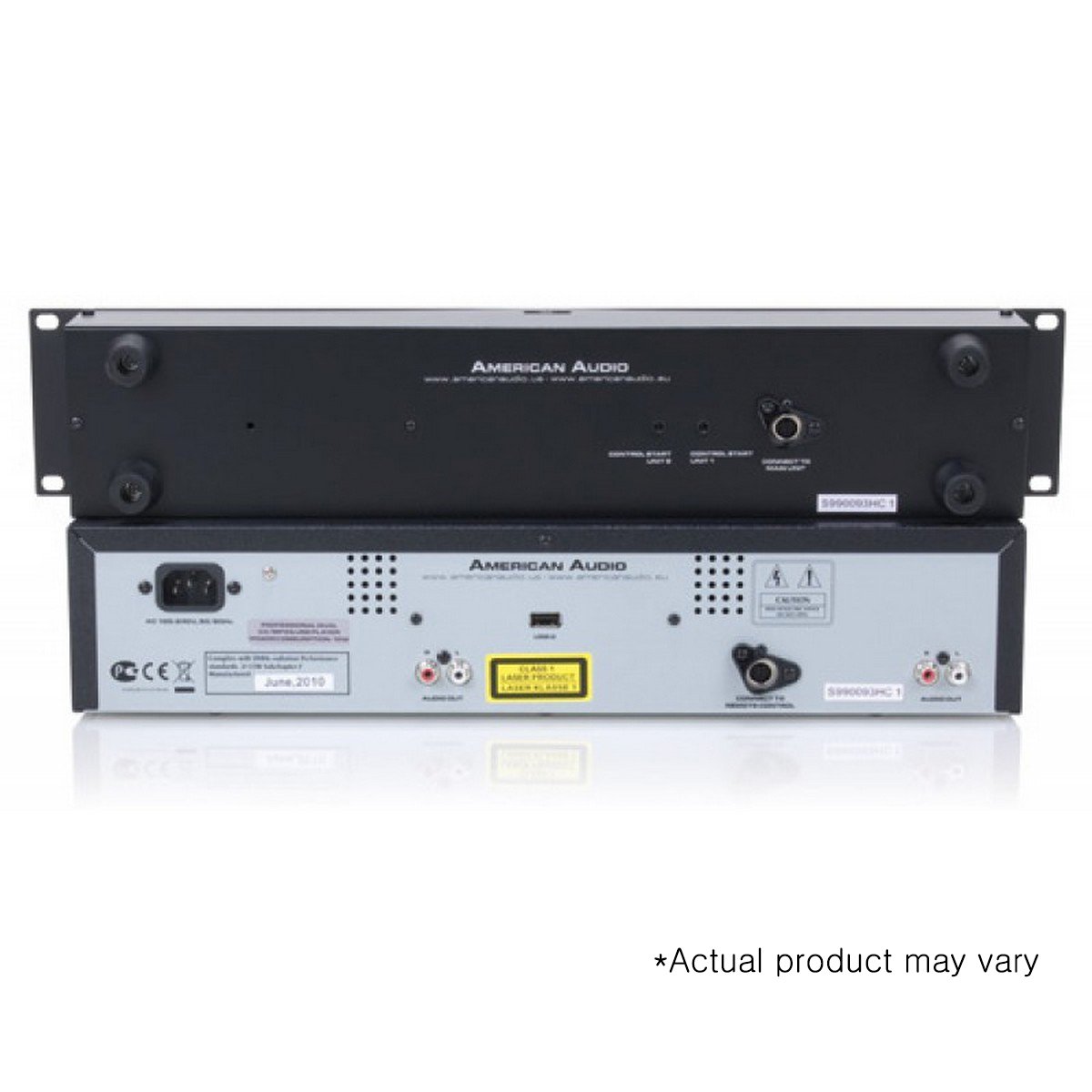 American Audio UCD 200 MK II Dual CD MP3 Player USB Playback Prensa