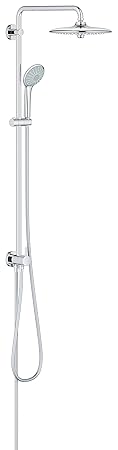 GROHE Euphoria 260 Brause und Duschsysteme Thermostatset (mit Umstellung, fixe Bohrlöcher) 27421002