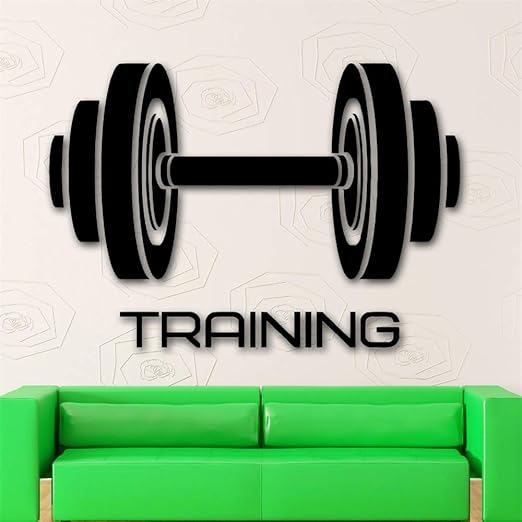 Ajcwhml Etiqueta de Vinilo de Muursticker Deporte Gimnasio ...