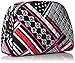 Vera Bradley Women's Cotton Large Zip Cosmetic Makeup Organizer Bag, Northern Stripes, One Size