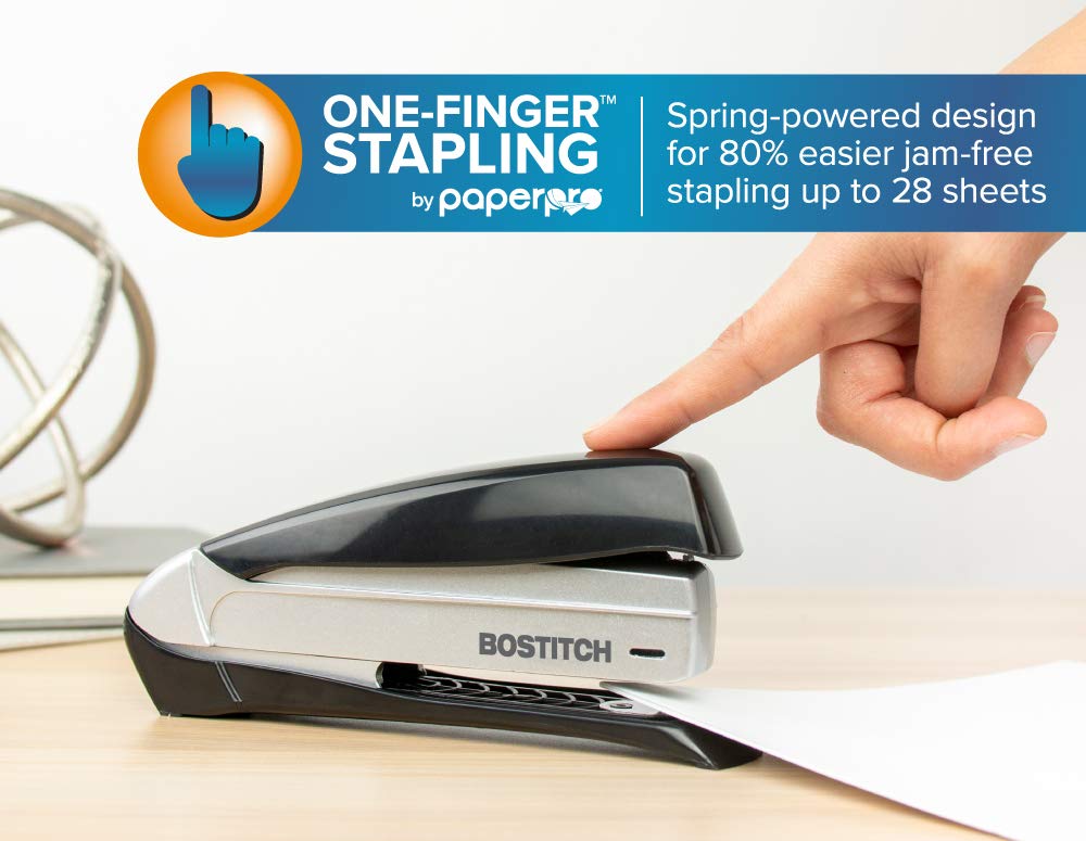 PaperPro Inspire+ 20 Reduced Effort Premium Desktop Stapler, 20 Sheets