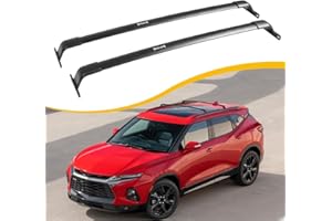 EZREXPM 220lbs Cross Bar Roof Rack Fit for Chevrolet Chevy Blazer 2019-2025 (NOT for EV) Cargo Carrier Crossbar Rooftop Accessories (with Side Roof Rails)