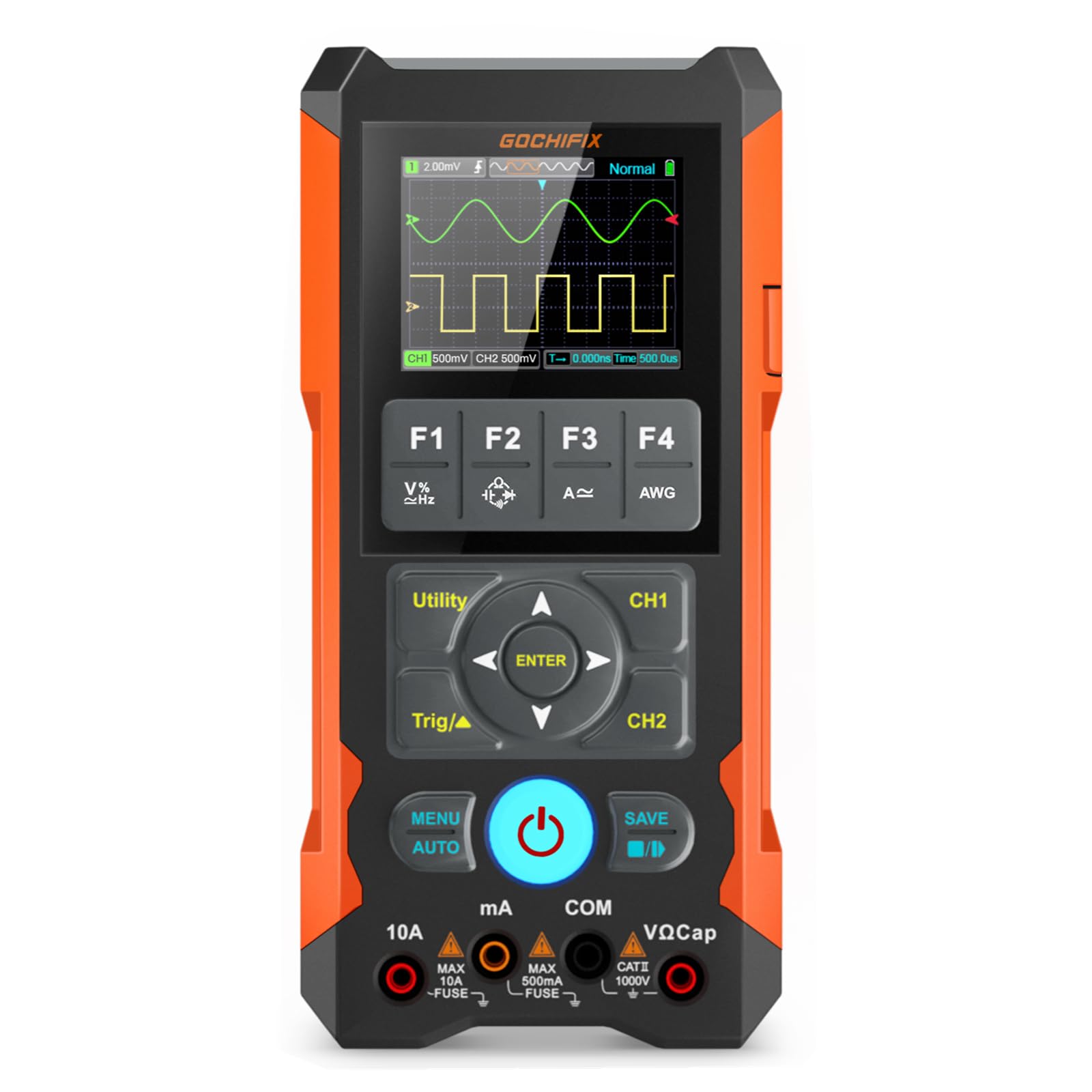 Handheld Oscilloscope Multimeter GOCHIFIX Waveform