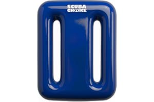 Scuba Choice Vinyl Coated Diving Weights - Compact & Durable Dive Weight - Precise Buoyancy Control, Enhanced Stability - Ideal for Freediving, Spearfishing & Scuba Diving