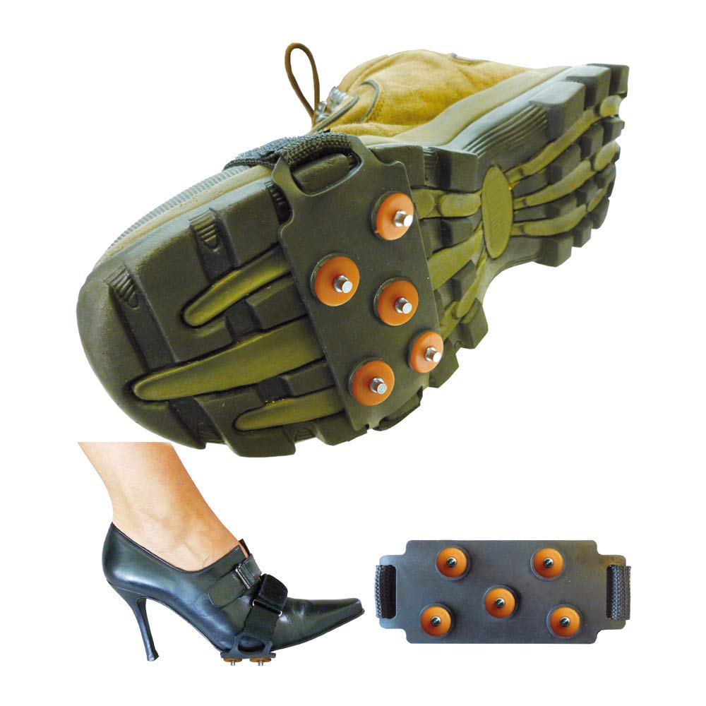 Snow 'N' Go Shoe Snow Grips - Anti Slip, Ice & Snow Grips for Shoes, Hiking, Walking, Outdoors