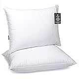 OFNEED Queen Size Set of 2 Bed Pillows for Sleeping