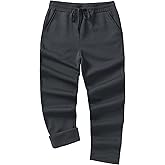 Weintee Men's 34" Inseam Tall Sweatpants Fleece Pants for Winter