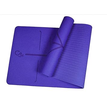 HYTGFR Esterilla Yoga Antideslizante TPE Estera De Yoga con ...