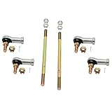 Tie Rod End 4 & Tie Rod 2 Kit, Compatible With