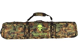 UNISTRENGH Waterproof Snowboard Bag Multi-compartment Adjustable Durable Snow Sports Equipment Backpack Bags for Air Travel