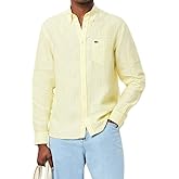 Lacoste Men's Regular Fit Linen Shirt