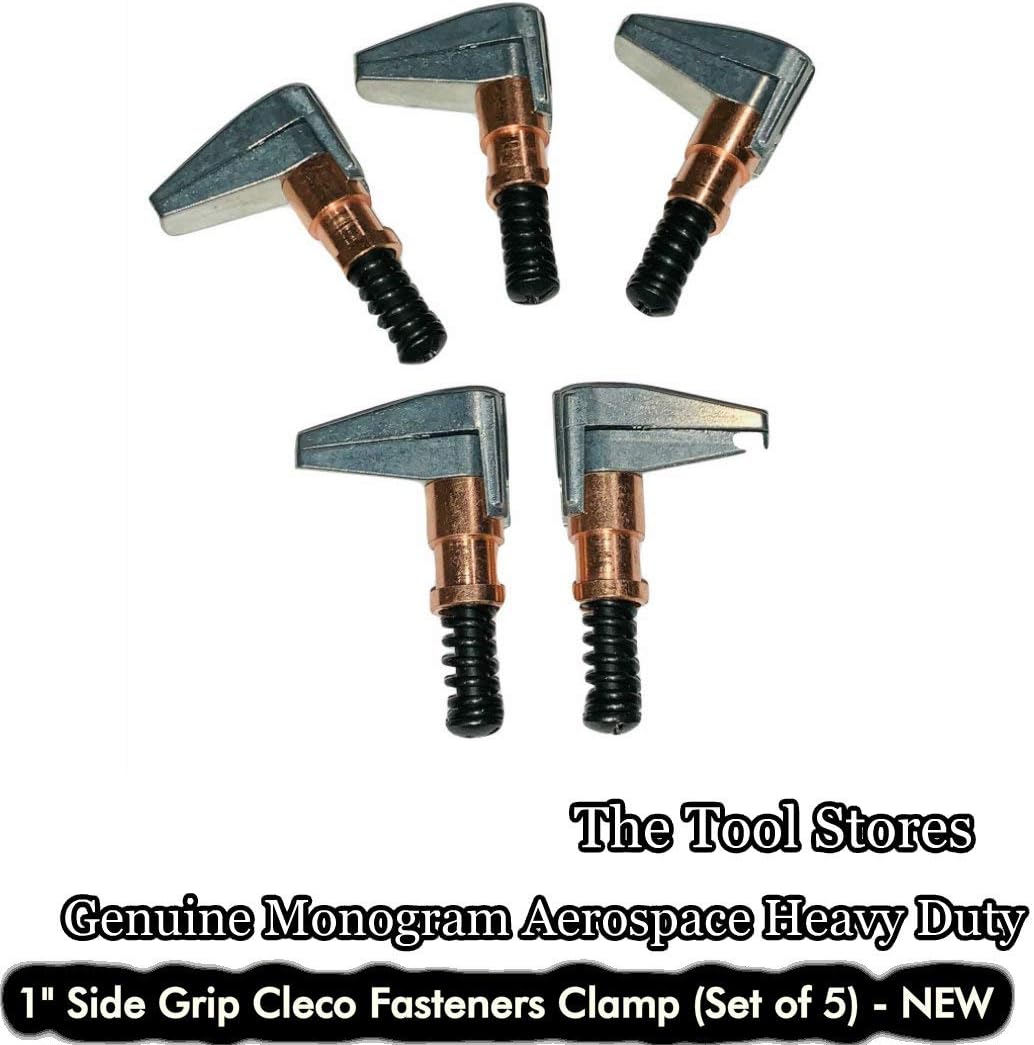 Genuine Kwik Loc Heavy Duty 1 Side Grip Cleco Fasteners Clamp Set Of 5 New