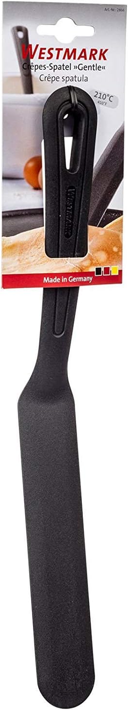 Westmark Crêpes-Spatel, Kunststoff, Länge: 33 cm, Gentle, Schwarz, 28662270