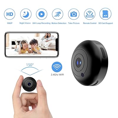 Oucam WiFi Spy Cam, Mini Hidden Camera 1080P with Maldives Ubuy