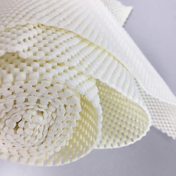 Multipurpose NonSlip Mat,Grid Pattern PVC Nonadhesive Grip Liner