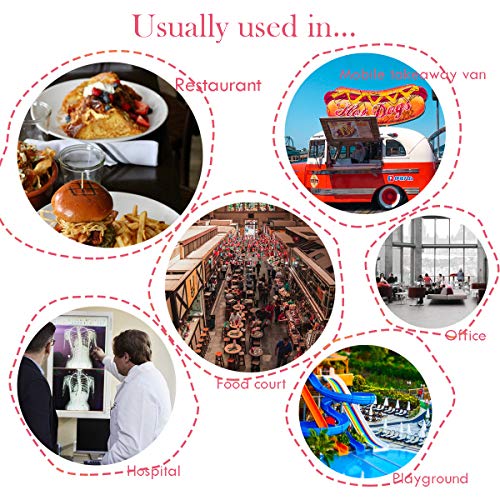 Retekess TD157 Oproepsysteem Restaurant Draadloos Gasten Oproepsysteem Touchscreen, 20H 16 Pager Systeem voor Restaurant… - Afbeelding 6