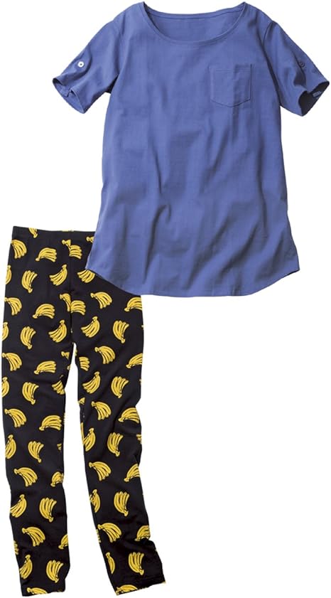 Amazon ピーチ ジョン ルームウェア プリントレギンスpj レディース バナナ 日本 M L 日本サイズm L相当 パジャマ ルームウェアセット 通販