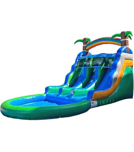Amazon.com: Wonder Dome Kids Backyard Tropical Theme 21FT(L) Dual