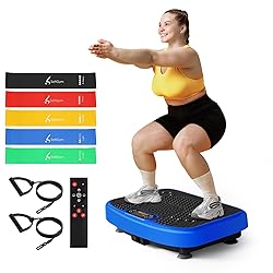 SoftGym Vibration Plate Exercise Machine for
