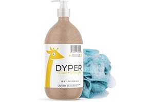 DYPER | Baby Wash & Shampoo | Aloe Vera + Chamamile | 16.9 FL OZ