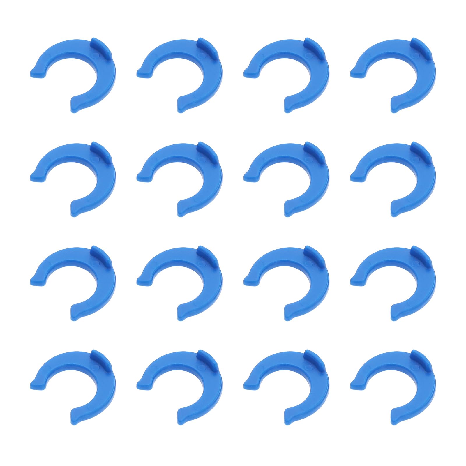 VGOL 100pcs 1/4 inch Plastic Locking Clips Locking Quick Connect Fittings Water Purification and Beverage Systems for RO Water Filter System