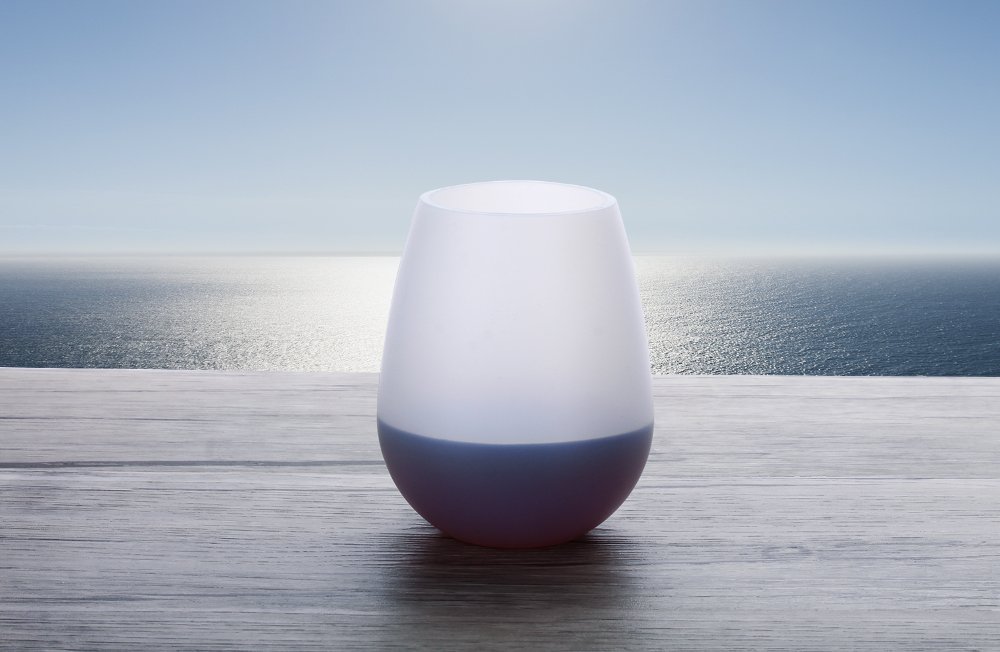 Unbreakable Silicone Wine Glasses, 12 oz Shatterproof Dishwasher Safe Rubber Wine Cups For Outdoor Camping Travelling Parties BBQ Beer Drinking, Pack Of 4 (White)