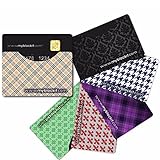 Credit Card Protector, SIX Genuine BLOCKIT RFID Blocking Sleeve offers Identity Theft Protection and Piece of Mind, Exclusive Premium Designs and Quality, Credit Card Holder for Women, Debit Card Sleeve, PROTECT YOURSELF NOW, Before it's Too Late! 100% Money Back LIFETIME GUARANTEE