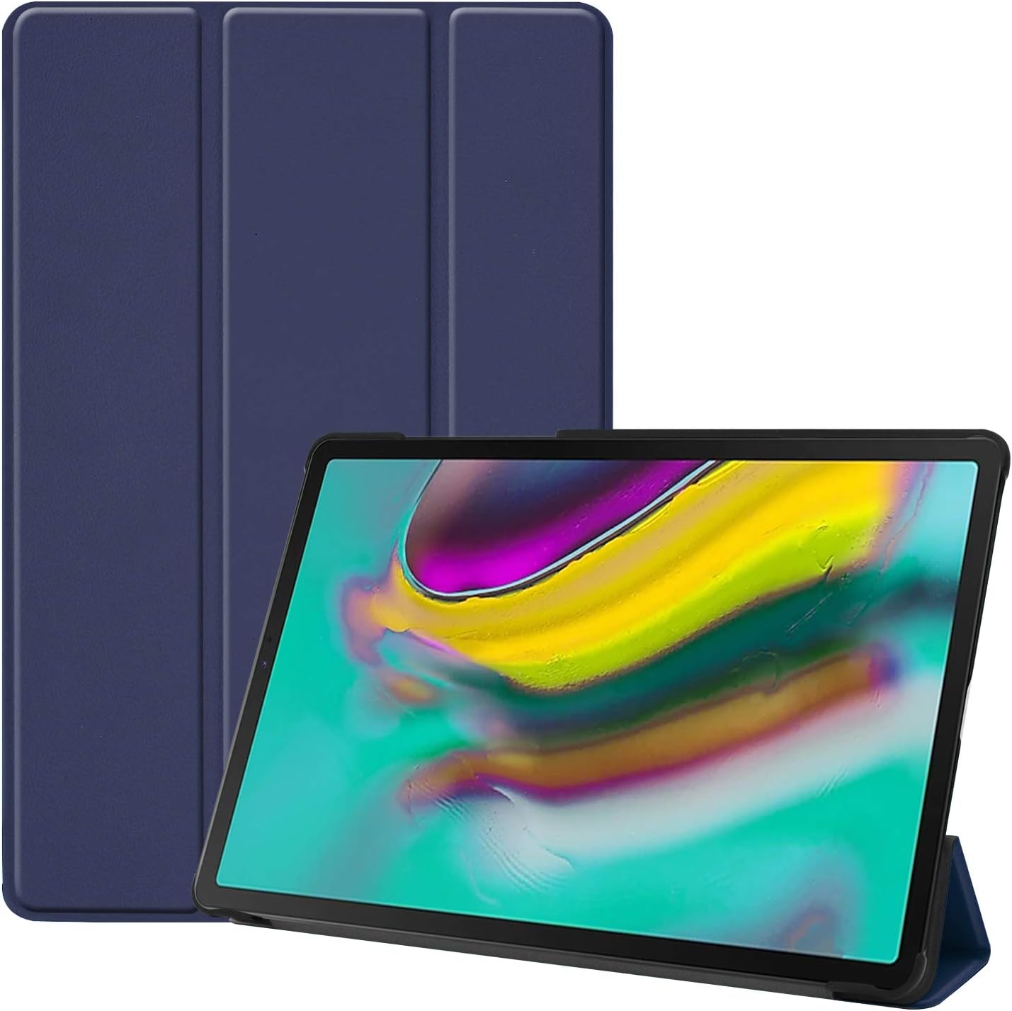 Fmway Case for Samsung Tab S5e, Smart Leather Cover with Stand Function Auto Wake/Sleep for Samsung Galaxy Tab S5e T720 T725