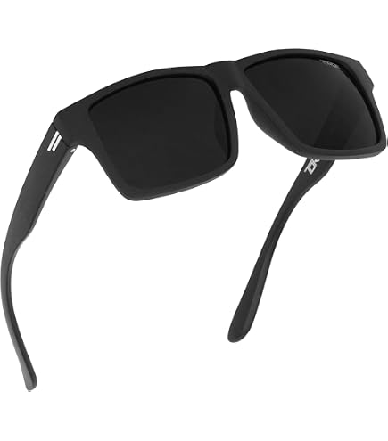 Matte Black TR90 Frame Polarized Sunglasses with UV400 Protection Amazon.com: TOROE RANGE Polarized Sunglasses - Matte Black  main image 4