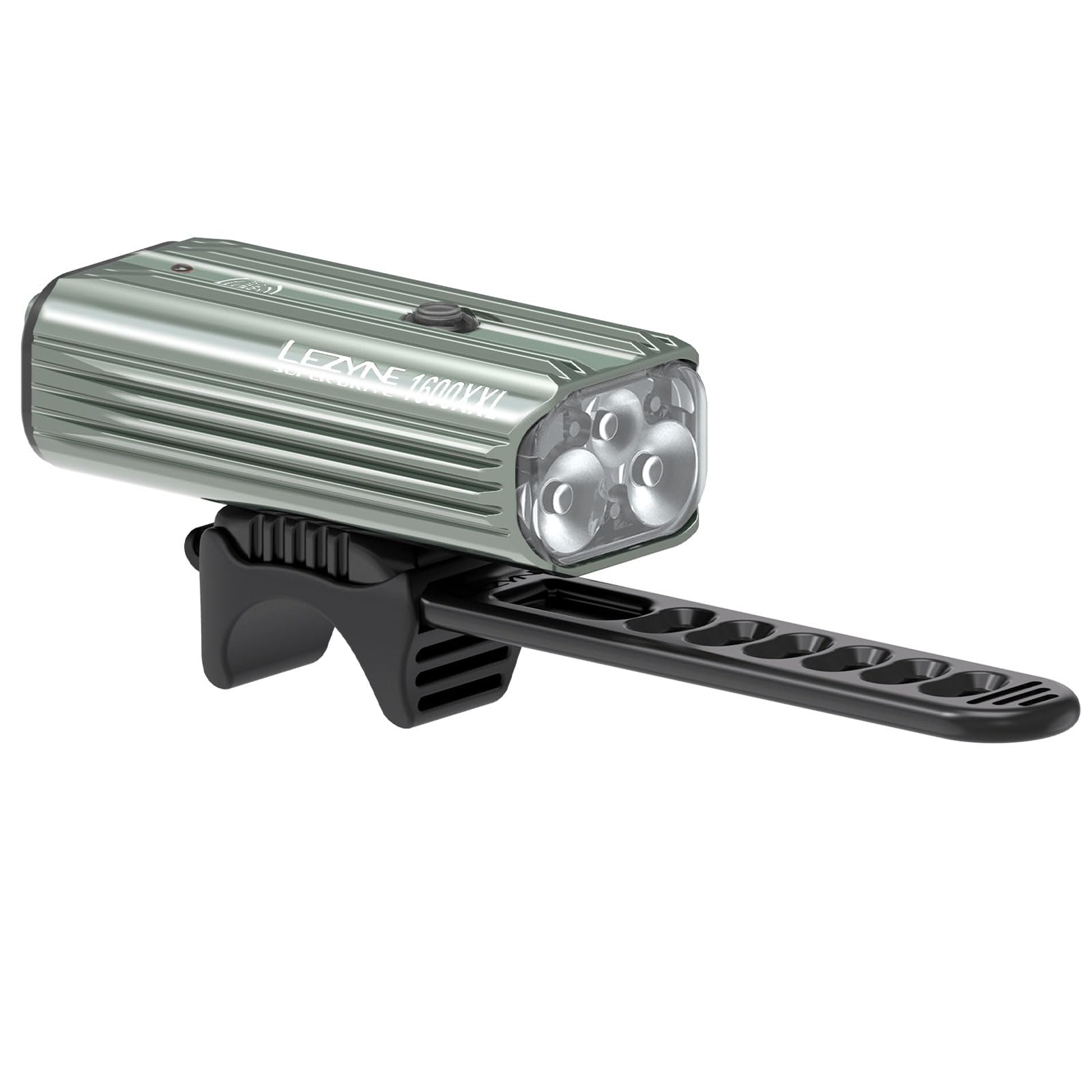 LEZYNE Super Drive 1600 XXL Programmable LED Light, 148 Hours Runtime, USB Rechargeable, 1600 Lumens, Mountain Bike and Road Bike, N-5923C