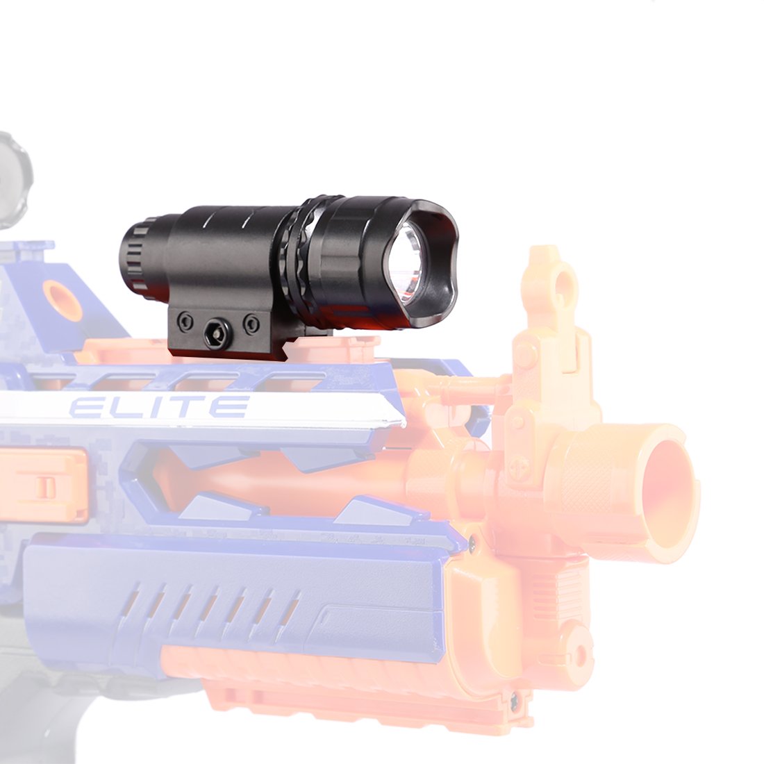 Lokauf Tactical Led Light Flashlight For Nerf Stryfe Retaliator