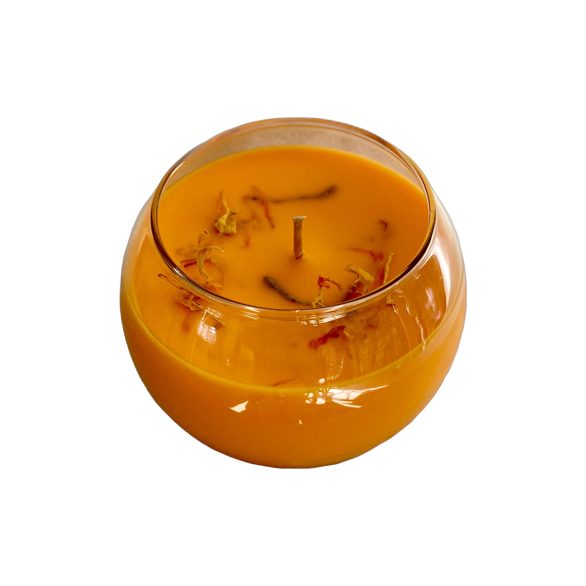 Clachaig Candles Handpoured 100% Organic Honeysuckle Scented Bowl Candle