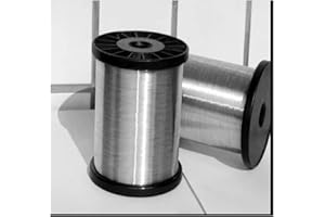 1pc 99.99% High Pure Zinc Wire Zn Wire Diameter 0.3-6mm for Industry Lab DIY Metalworking (Size : Dia 1.2mm x L 2000mm)