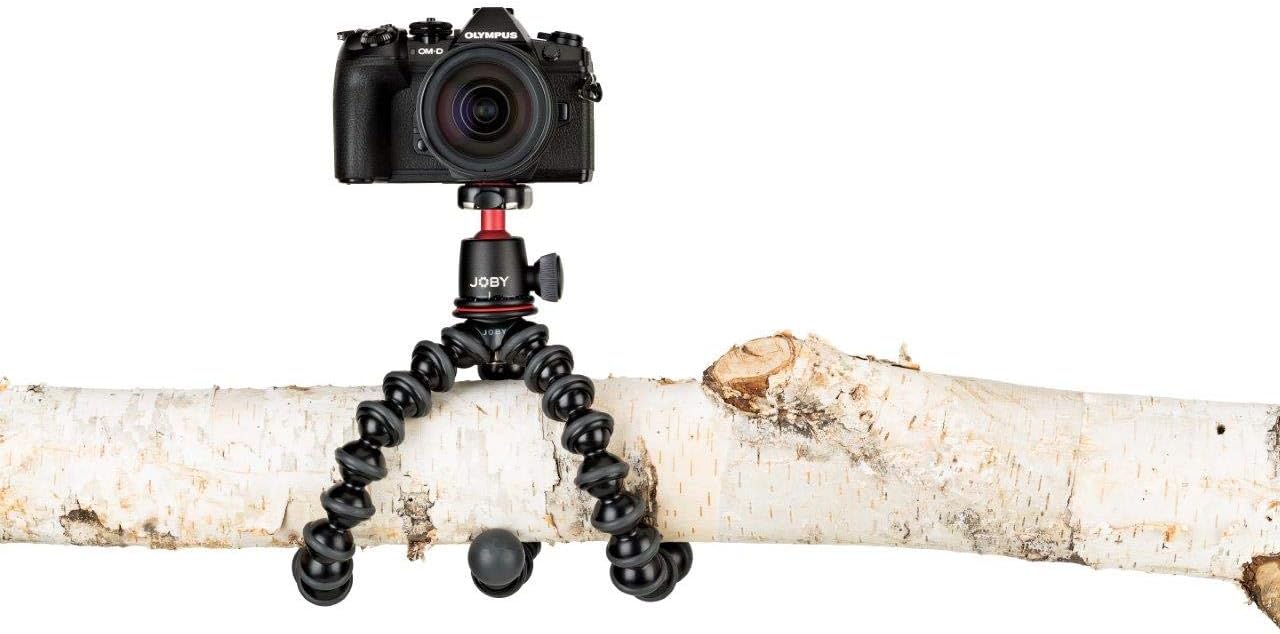Joby JB01507 GorillaPod 3K Kit. Compact Tripod 3K Stand and Ballhead 3K for Compact Mirrorless Cameras or Devices up to 3K (6.6lbs). Black/Charcoal. : Camera & Photo