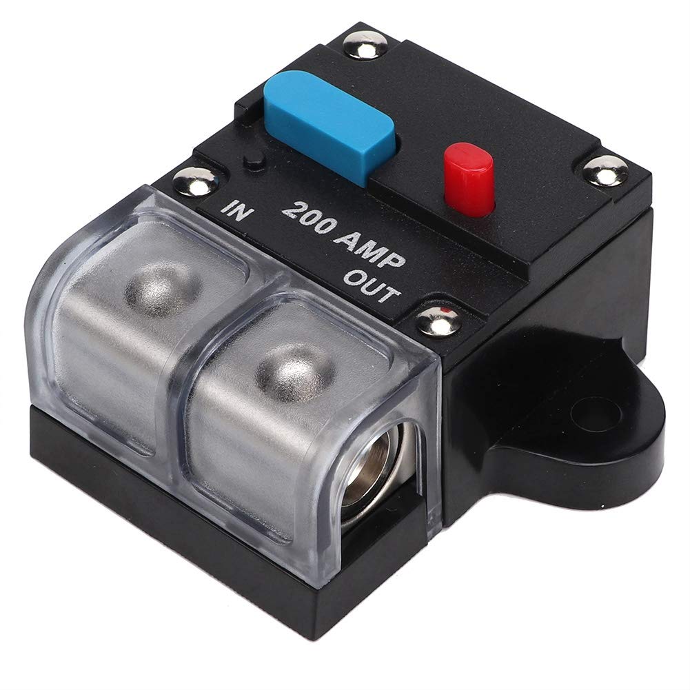 Suuonee Automatic circuit breaker, 80A-300A Automatic resettable circuit breaker Self-resetting Manual reset button[200A]