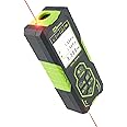 Laser Measurement Tool, Inkerma Bilateral Laser Distance Meter,Rechargeable Laser Measure with Color Backlit LCD Display, Angle Sensor, Pythagorean Mode, Area and Volume
