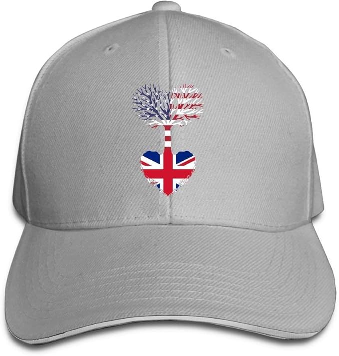 GJdd diy Unisex American Grown British Root Adult Adjustable Baseball Cap Amazon co uk Clothing