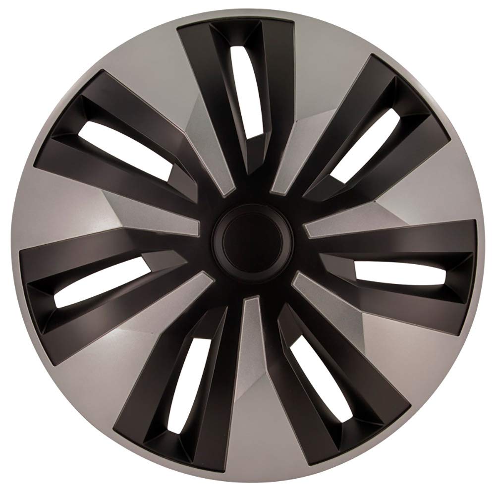 AutoStyle Set of 4 wheel covers Orion-VAN 16-inch silver/black (spherical)