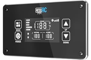 AITECAC Cooling Fans Controller, Fan Smart and Speed Controller, Controls Aircraft, Cooling Video Cabinets Fans