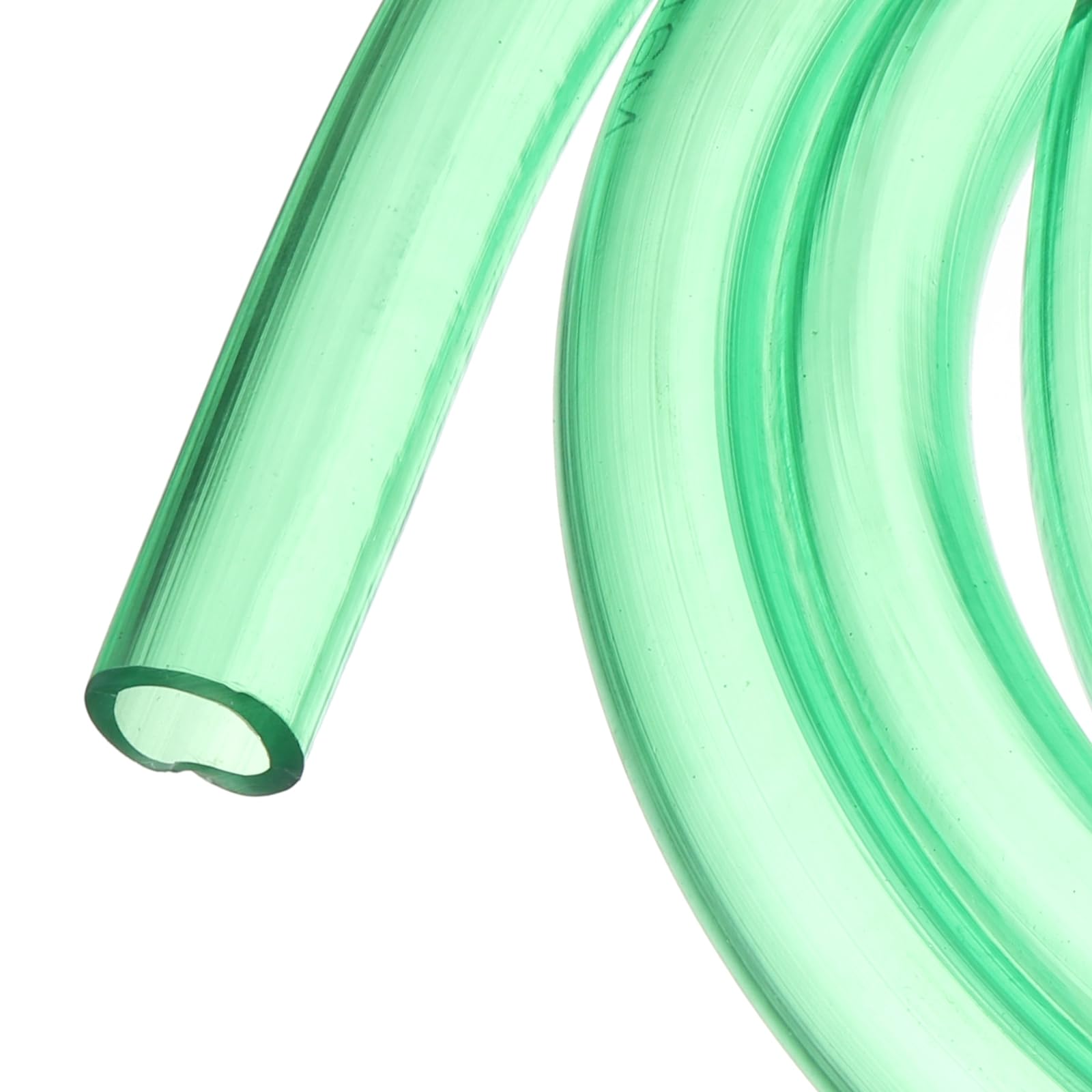 Rebower 10ft 19mm x 27.5mm Green Plastic PVC Tubing Flexible Vinyl Tube, [for Garden Irrigation, Water Hose, Fish Tank, Aquarium] - 3/4" x 10.8"